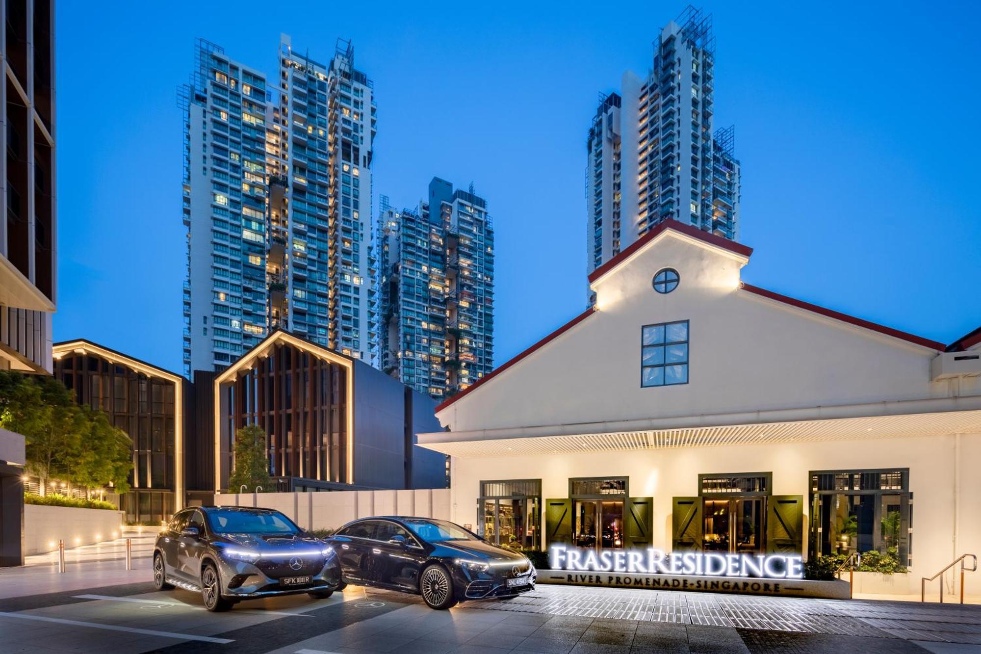 Fraser Residence River Promenade, Singapore Ngoại thất bức ảnh