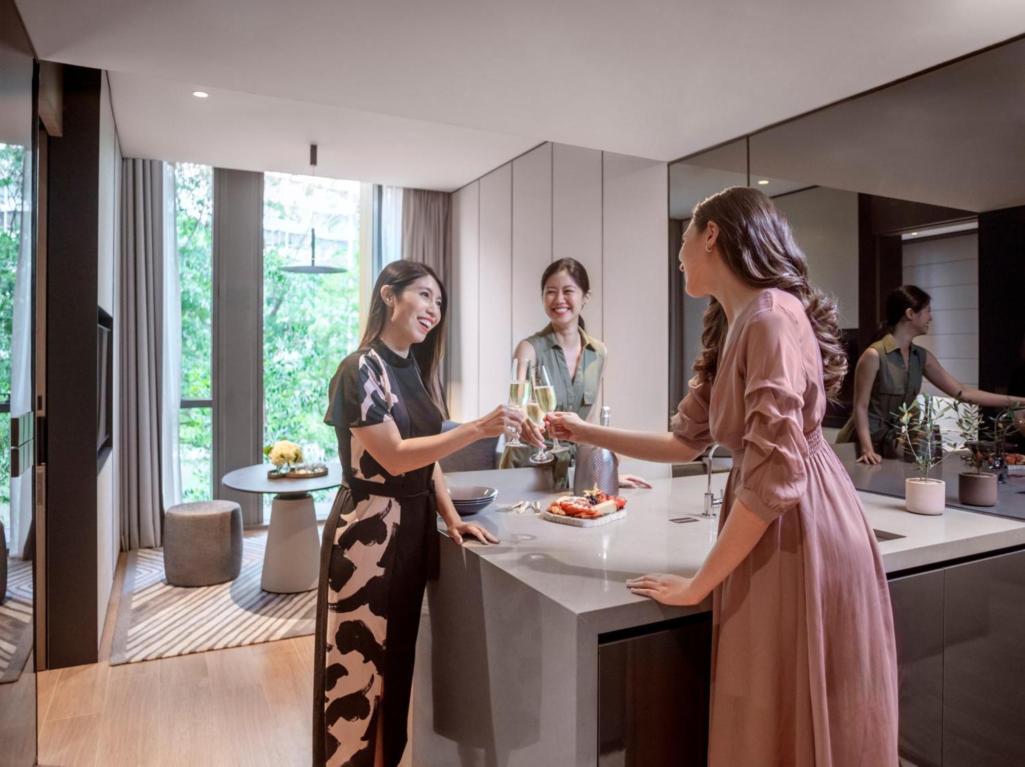 Fraser Residence River Promenade, Singapore Ngoại thất bức ảnh